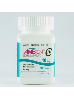 Ambien 10mg. 100 tablets